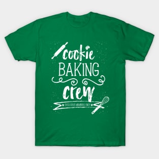 Cookie Baking Crew - Christmas Holiday Baking Green Team T-Shirt